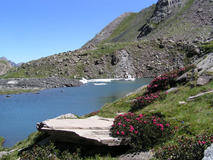 Lac Baricle à Ristolas (Queyras)