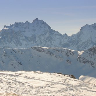 La Font Sancte à Ceillac, la montagne la plus élevée du Queyras