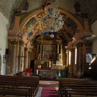 Rétable de l'église de Molines-en-Queyras