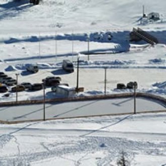 Patinoire d'Aiguilles-en-Queyras (Hautes Alpes)