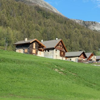 Le Pied du Mélézet, hameau au départ des pistes