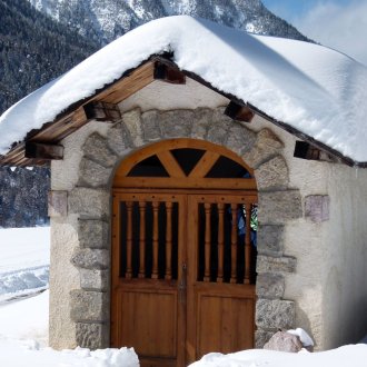 Chapelle des Rameaux en allant vers la Clapière