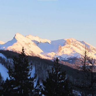 Soir d'hiver à Arvieux