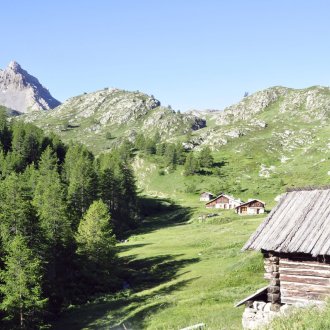 L'Echaillon au pied du col des Ayes