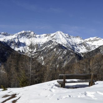 En allant de la Chalp au lac de Roue