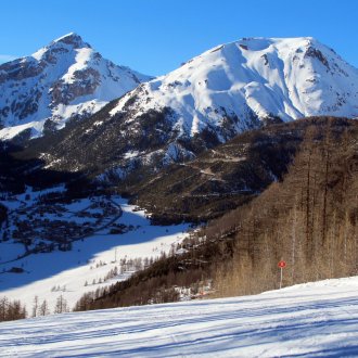 Brunissard vu depuis Catinat