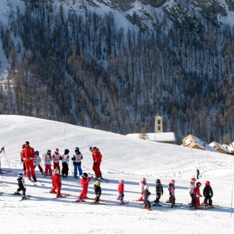 Cours de ski à Saint-Véran