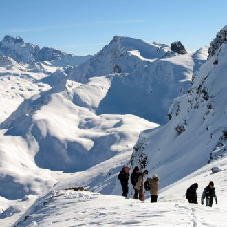 Haut de station de Molines - Saint Véran (Queyras, Hautes Ampes)