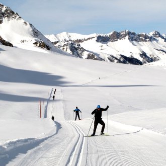 Skating dans le Queyras (Hautes Alpes)