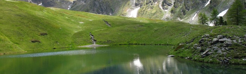 Le grand lac de Ségure à Ristolas