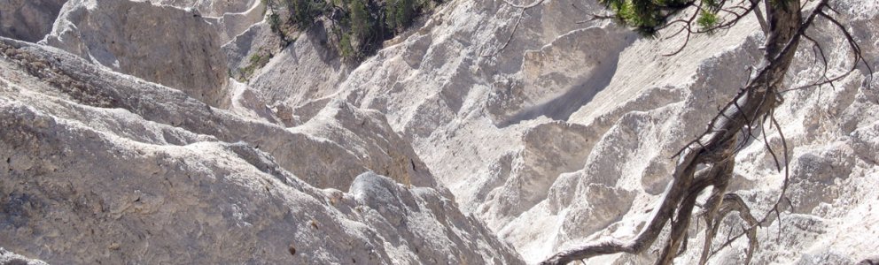 Le ravin de la Ruine Blanche au dessus de Montbardon