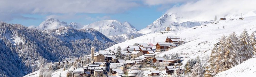 Saint-Véran en hiver