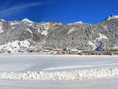 La plaine de Ceillac dédiée aux activités nordiques