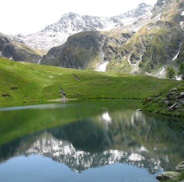 Le grand lac de Ségure à Ristolas