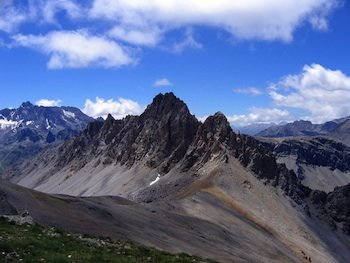 Le col Albert à Ceillac entre Queyras et Ubaye