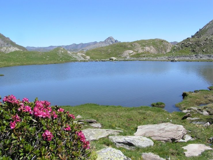 Le lac Baricle à Ristolas