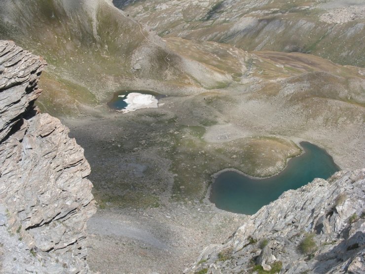 Les lacs de l'Eychassier à Ristolas